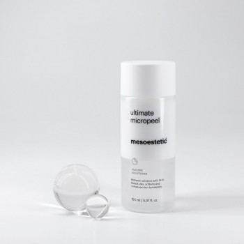 Mesoestetic Ultimate Micropeel – näonahka kahefaasiline koorija, 150 ml Mesoestetic Ultimate Micropeel – näonahka kahefaasiline koorija, 150 ml